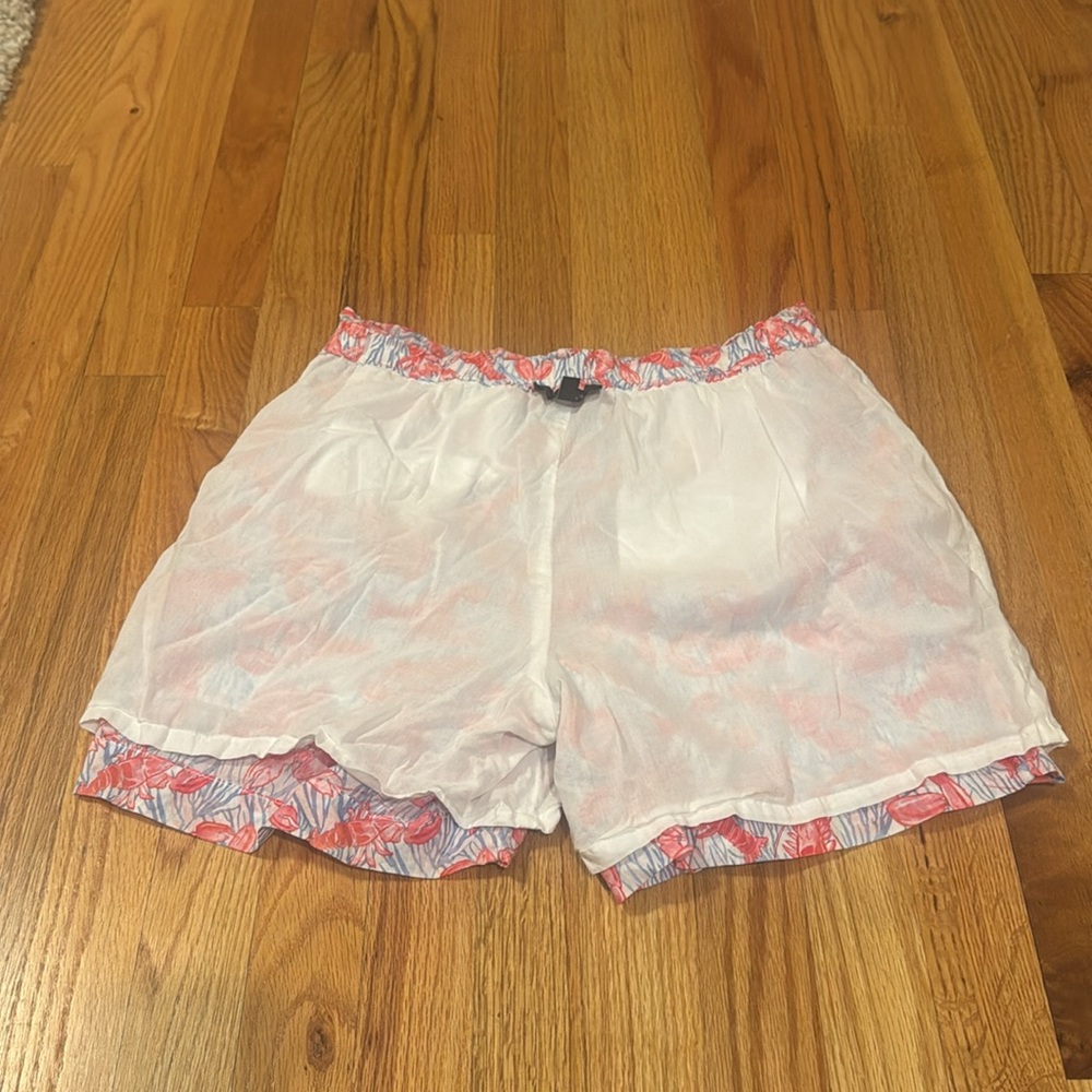 Talbots Pull On Lobster Lined Drawstring Shorts - image 4